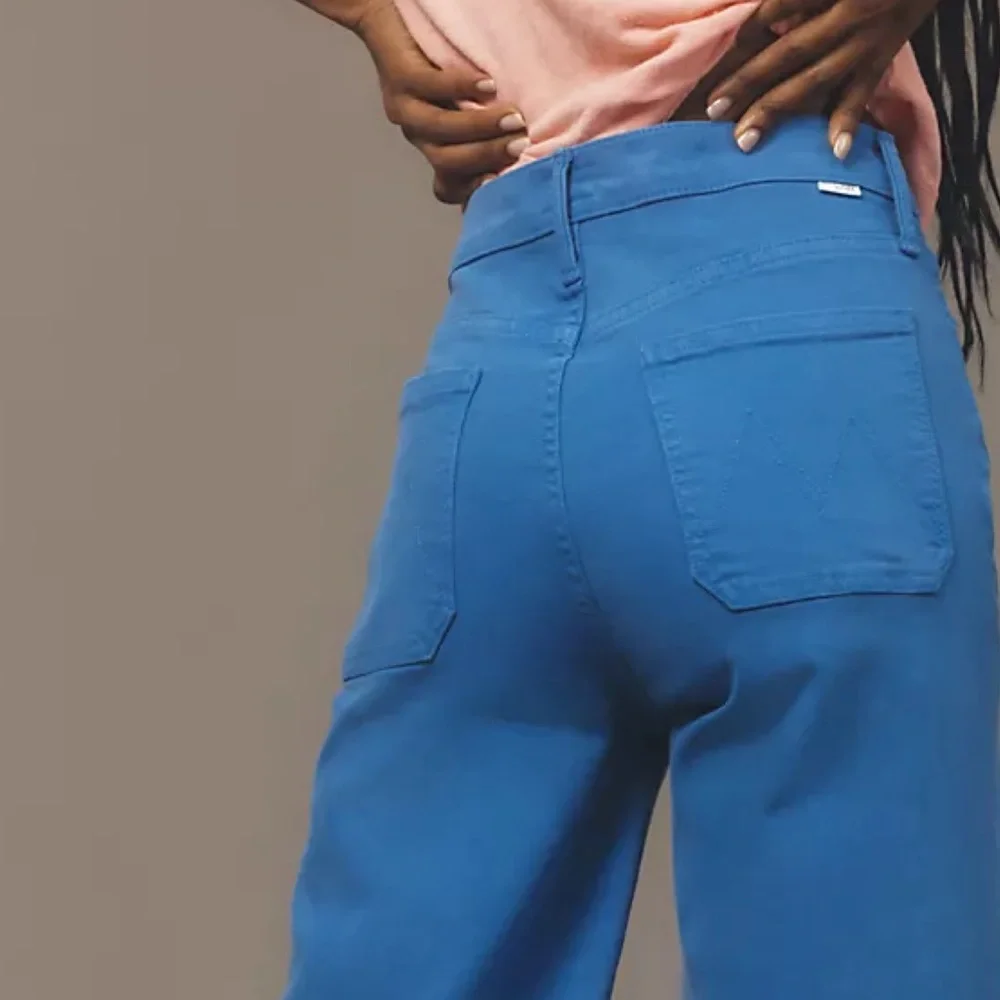 MOTHER The Patch Pocket Undercover Sneak Wide-Leg Jeans - Picture 5 of 5
